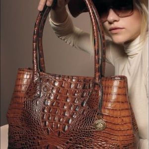Brahmin Melbourne Pecan Anytime tote